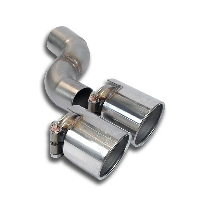 Connecting pipe kit Right + endpipe OO90