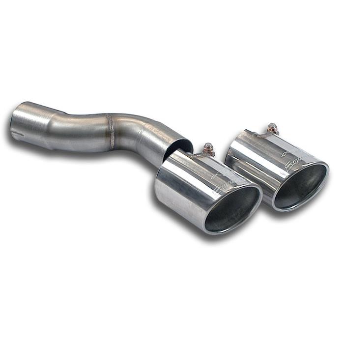 Connecting pipe kit Left + endpipe OO90