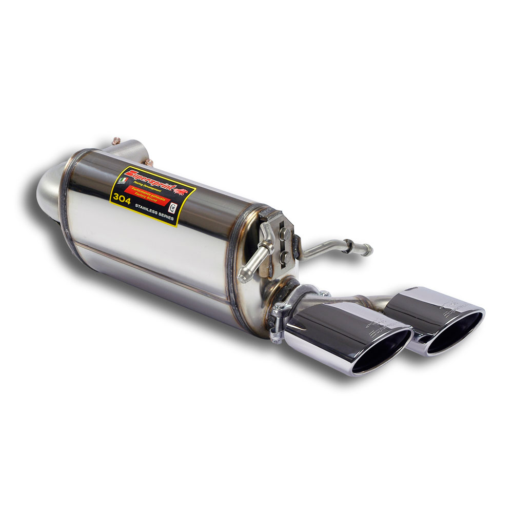 Rear exhaust Left Racing 120x80 (AMG style)