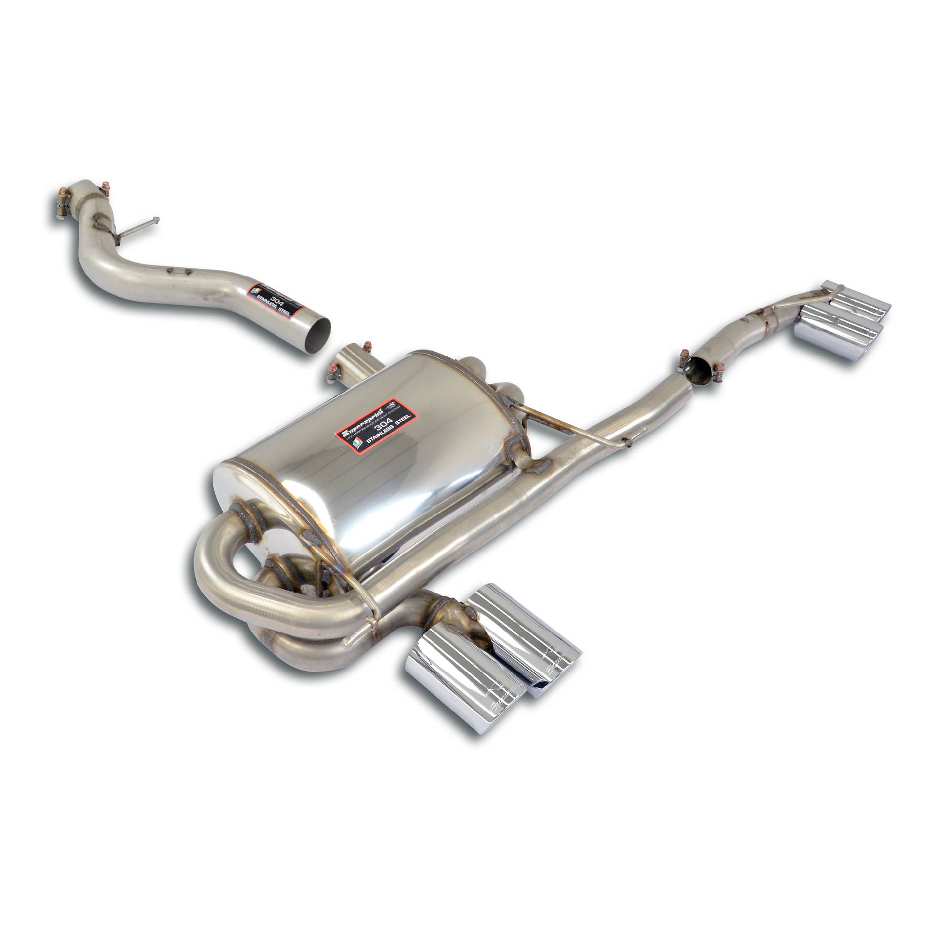 Rear exhaust Right OO80 - Left OO80