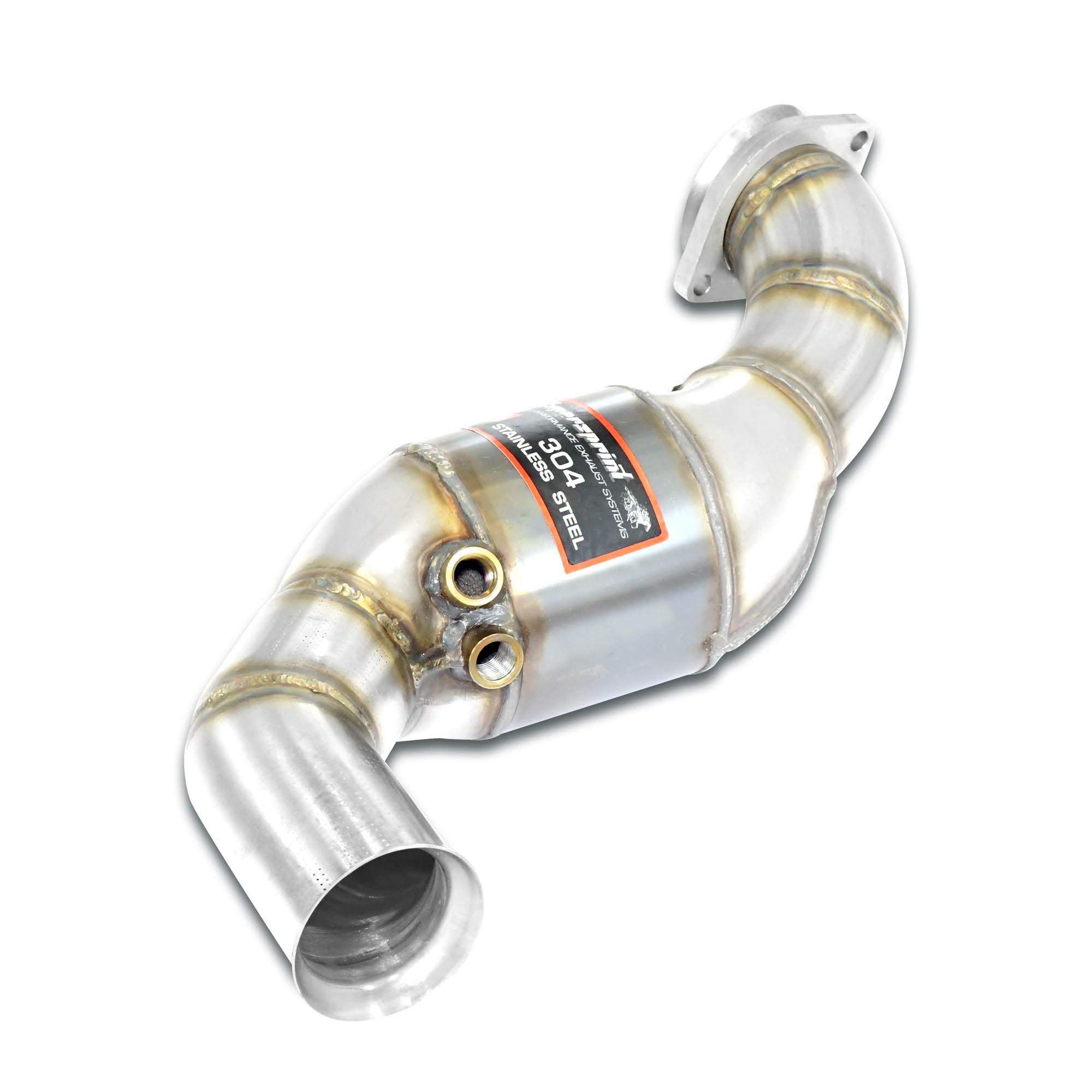Front Metallic catalytic converter
