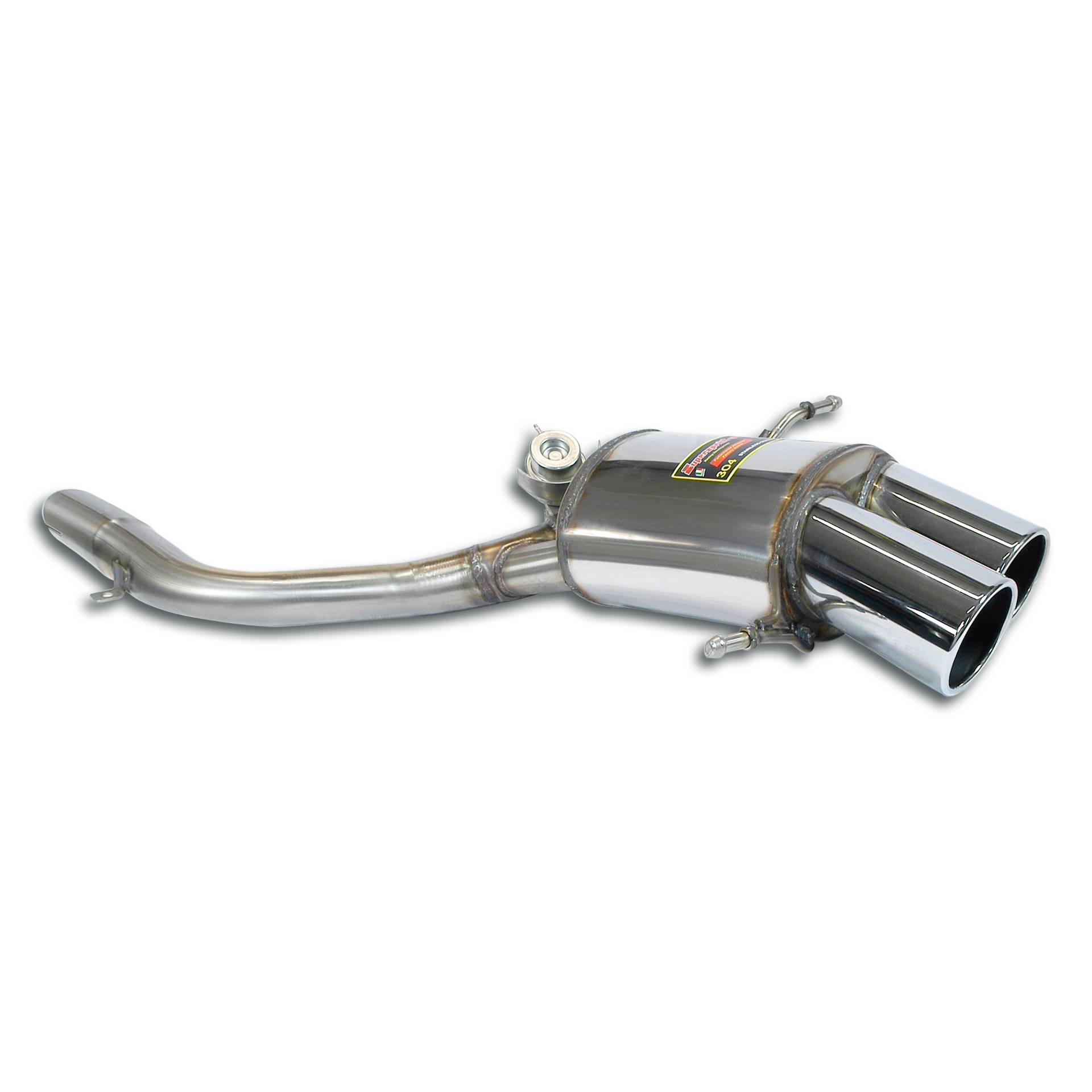 Rear exhaust Right OO100 with valve
