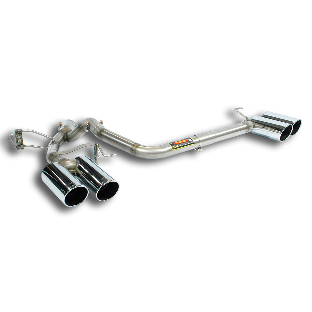 Rear pipe kit Right OO100 - Left OO100 (Muffler delete)