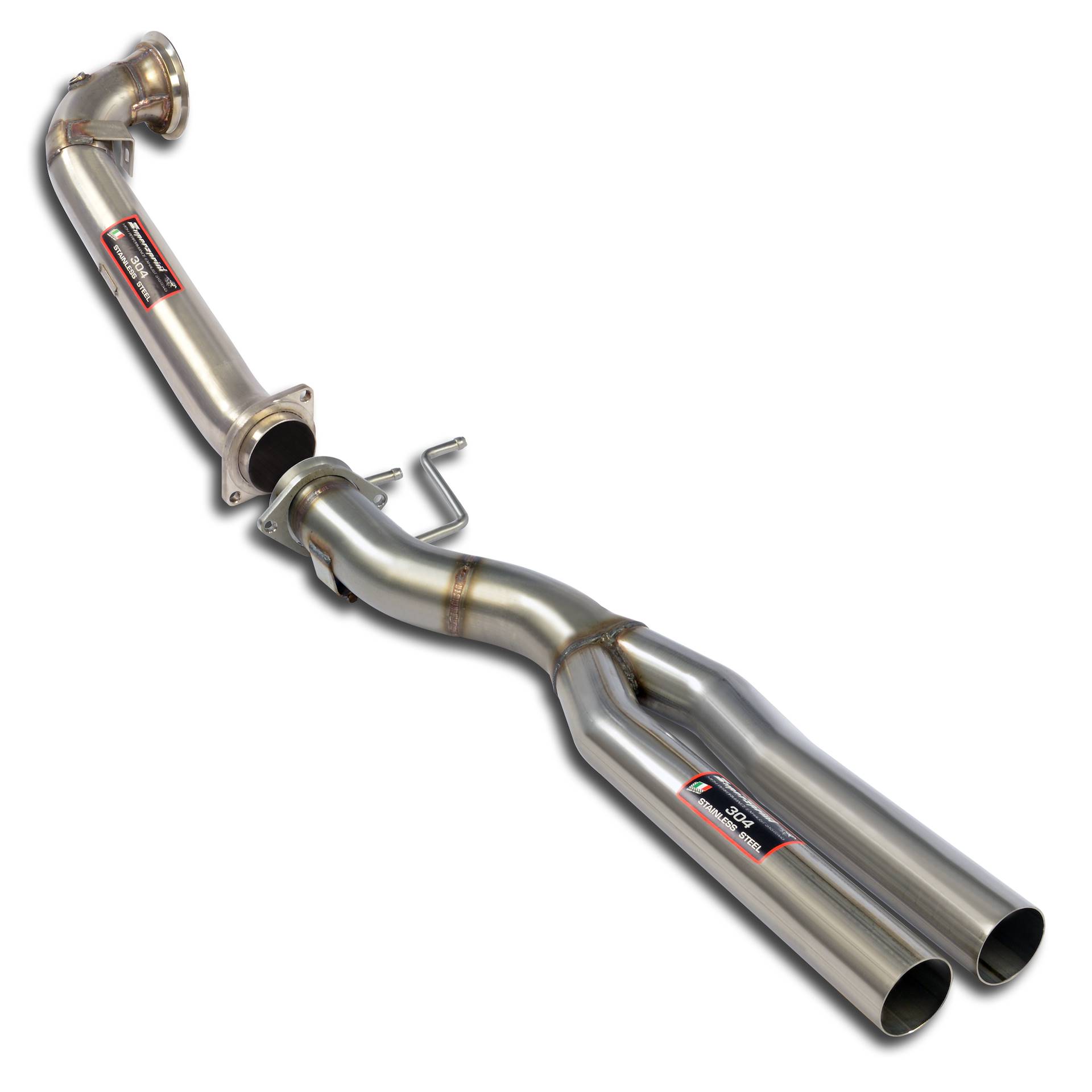 Kit downpipe + Y-Pipe (Sostituisce pre-catalizzatore)