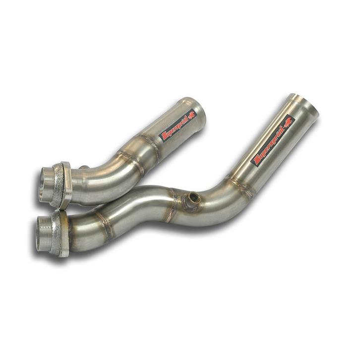 Connecting pipes kit for OEM manifold (Replaces catalytic converter) (Weld on connection)