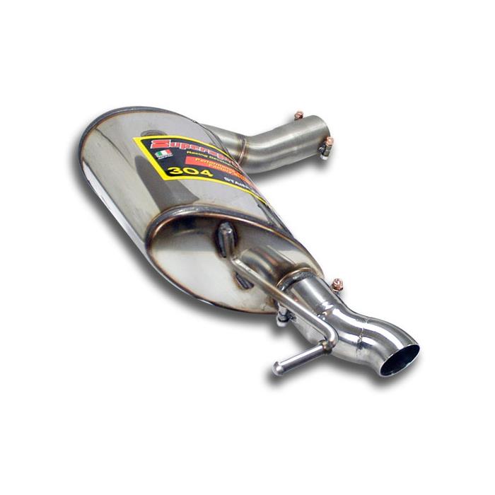 Rear exhaust Left Sport for OEM endpipes