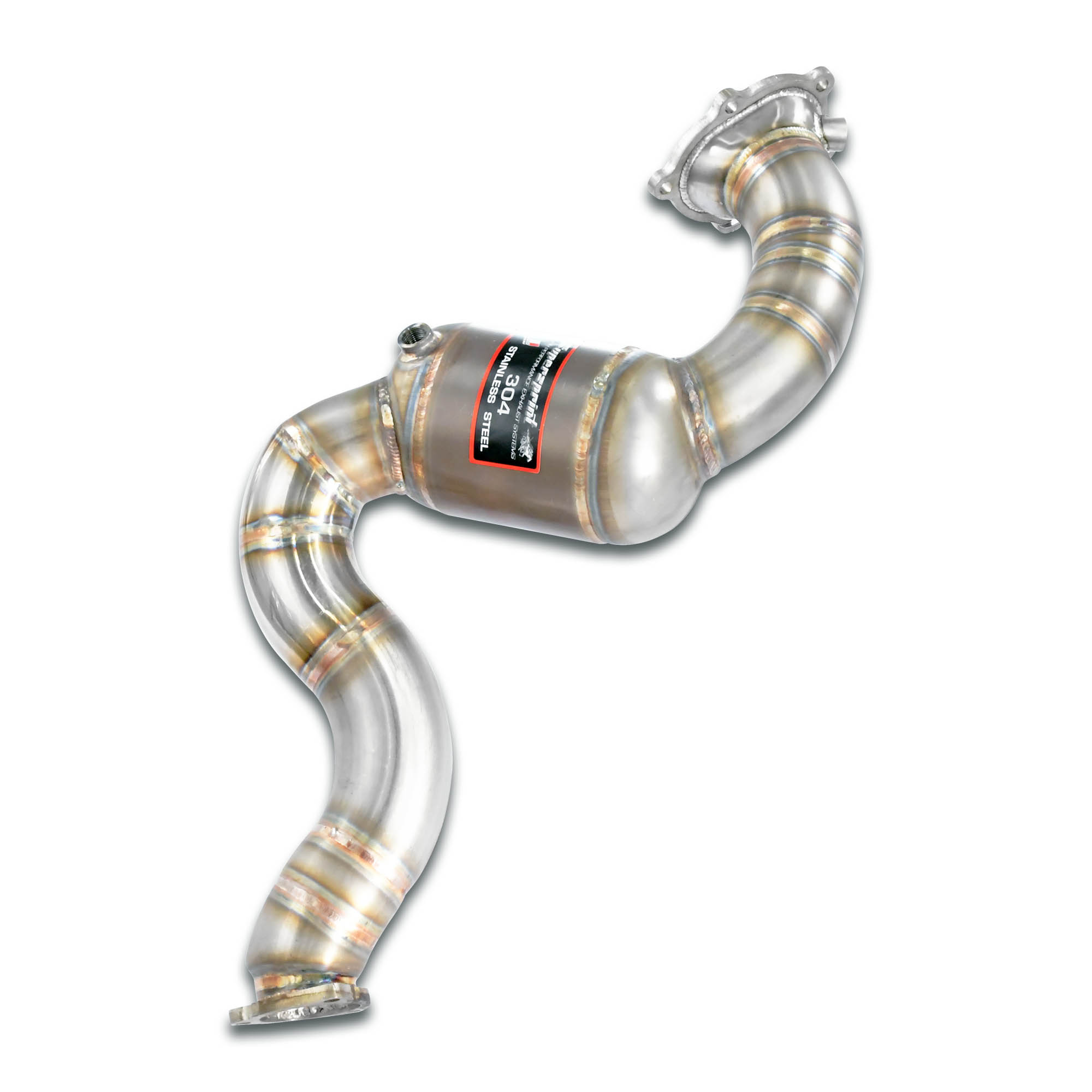 Downpipe Rechts + Sport Metallkatalysator