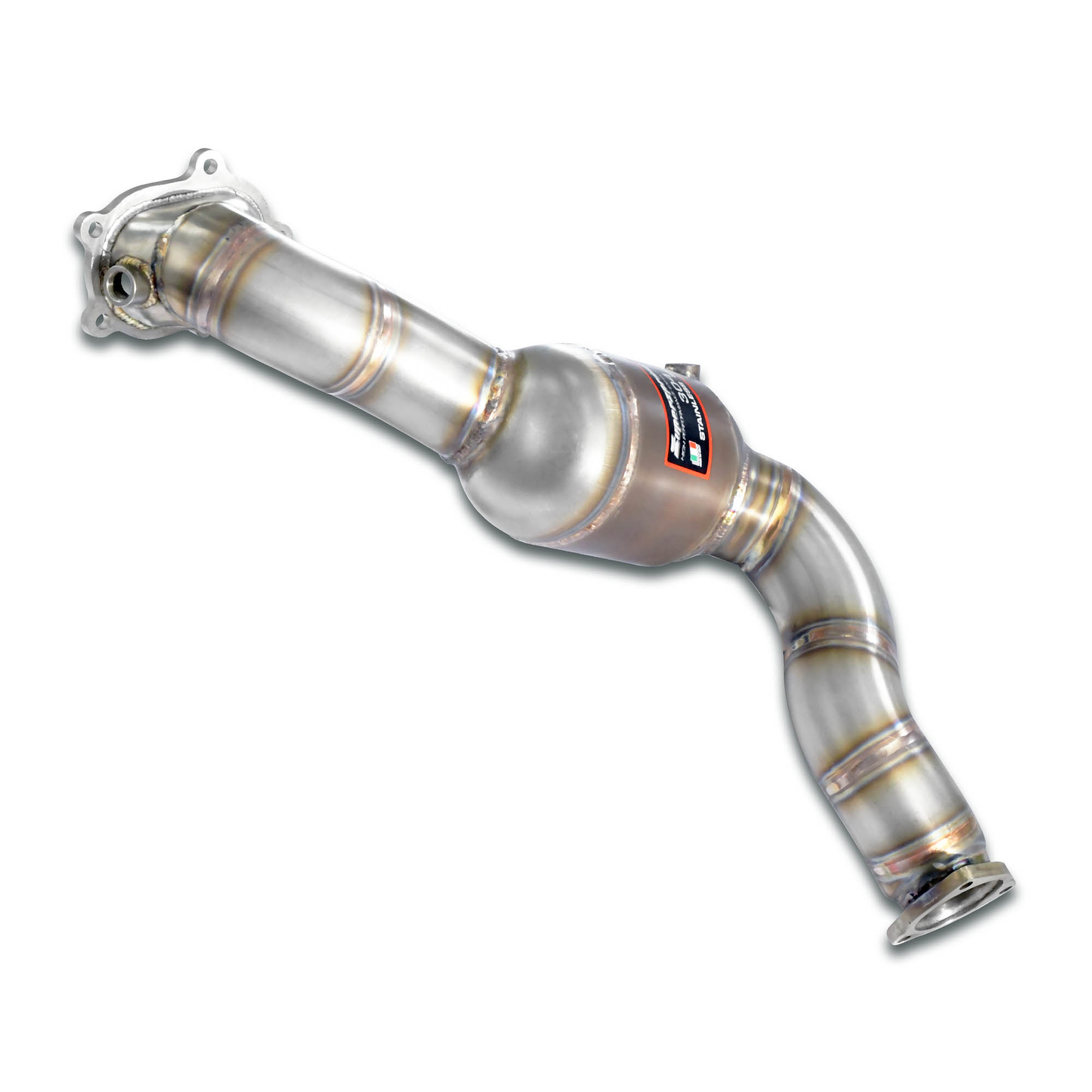 Downpipe Links + Sport Metallkatalysator