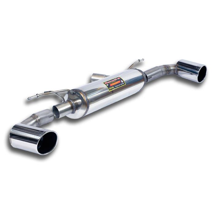 Rear exhaust kit Right O90 - Left O90
