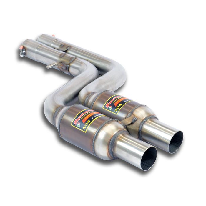 Vorderrohr mit Sport Metallkatalysator Rechts - Links