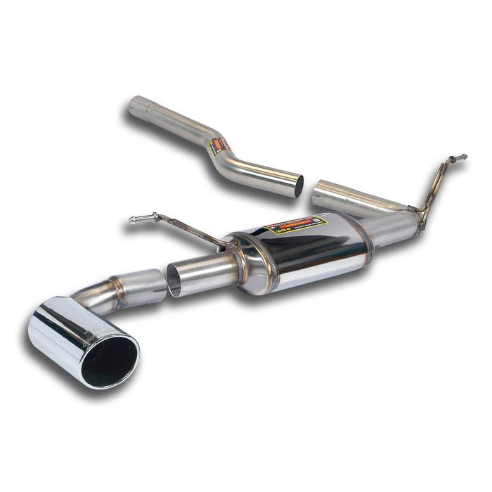 Connecting pipe + rear exhaust O90