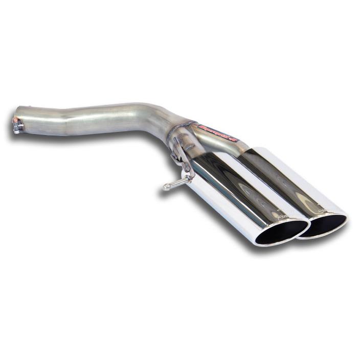 Rear pipe Right 100x75 (Muffler delete)