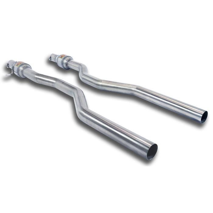 Centre pipes + catalytic converters kit Right - Left