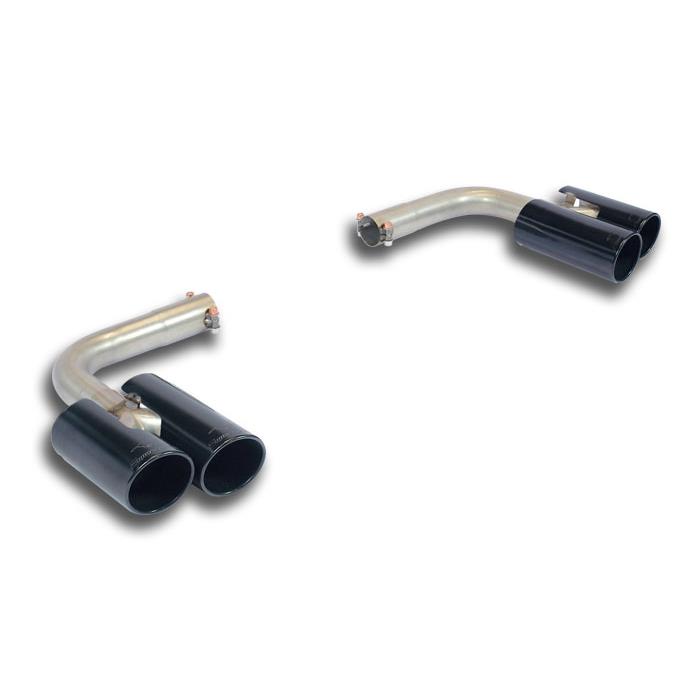 Endpipe kit Gun Metal Grey Right OO80 - Left OO80