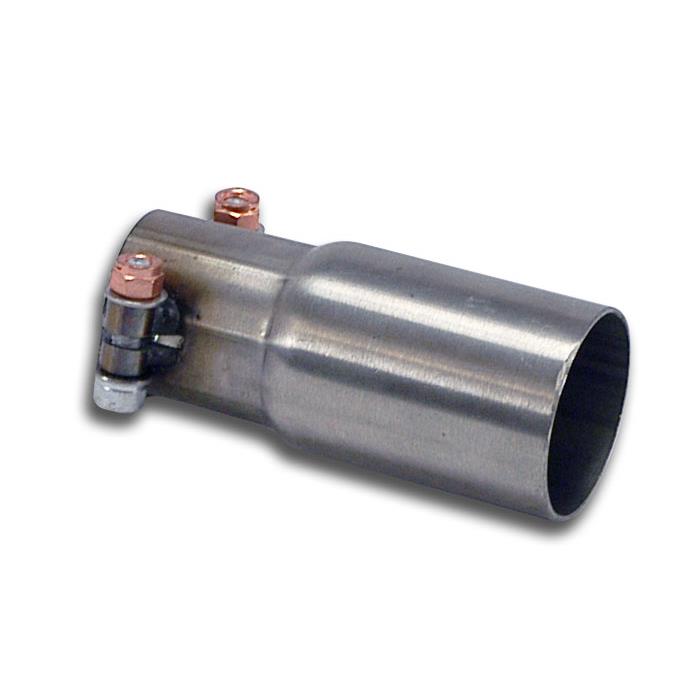 Connecting sleeve pipe for OEM catalytic converter