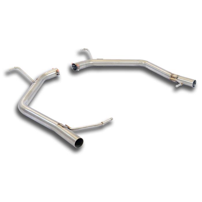 Rear pipe kit Right - Left (Muffler delete)