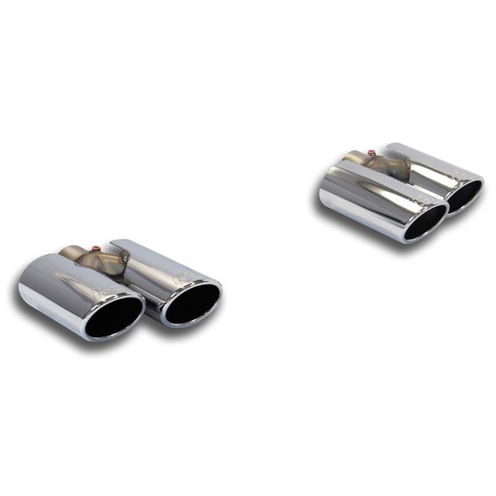 Endpipe kit Right + Left 4 exit 90x70