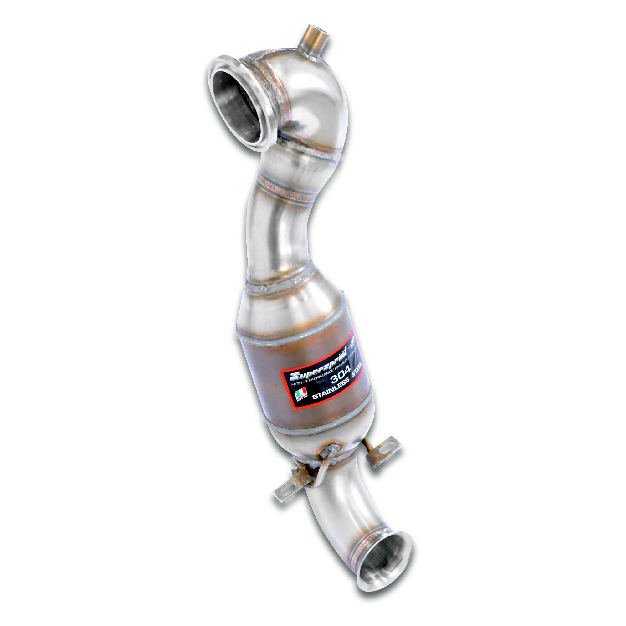Downpipe + catalizzatore metallico