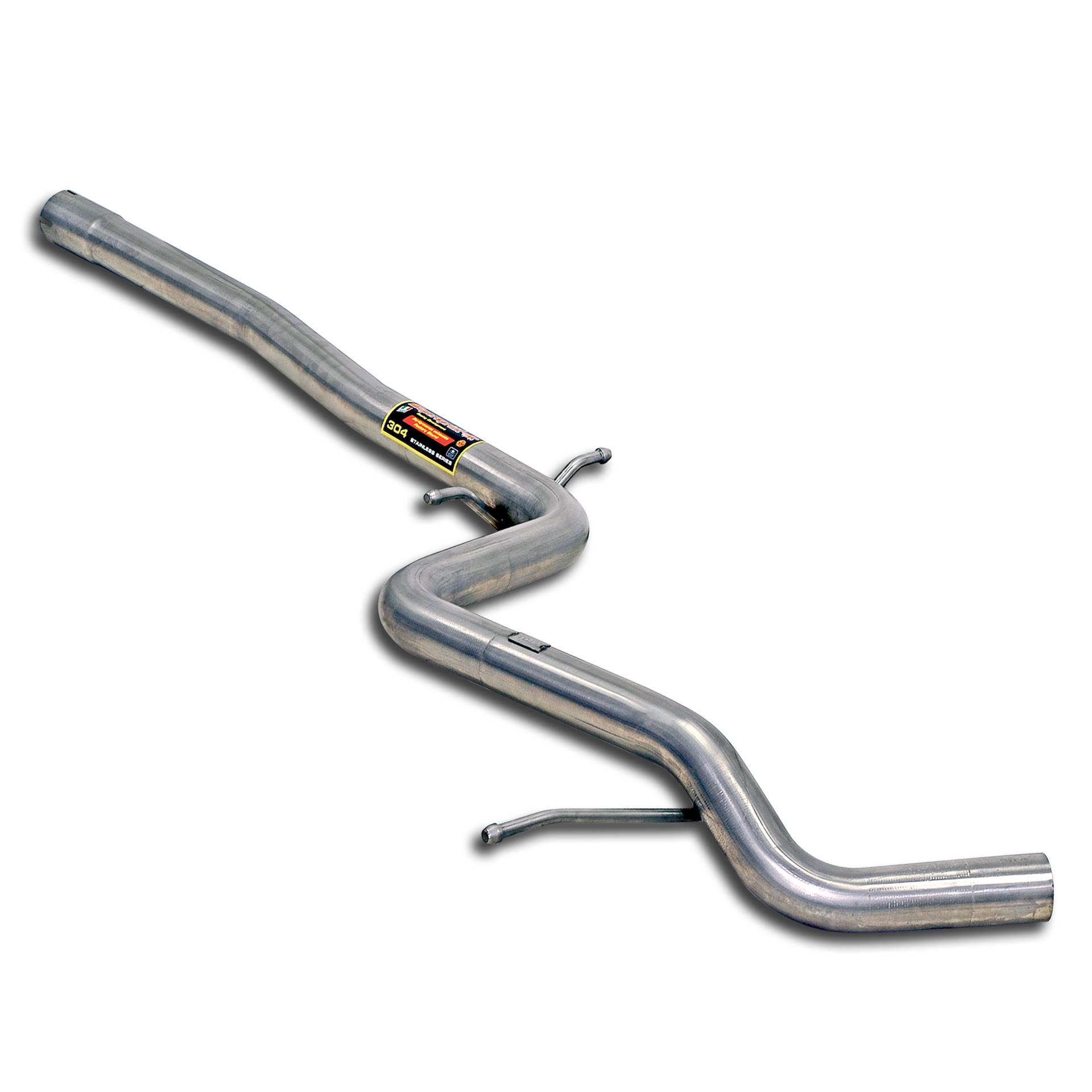 Centre pipe 100% Stainless steel (Replaces OEM centre exhaust)