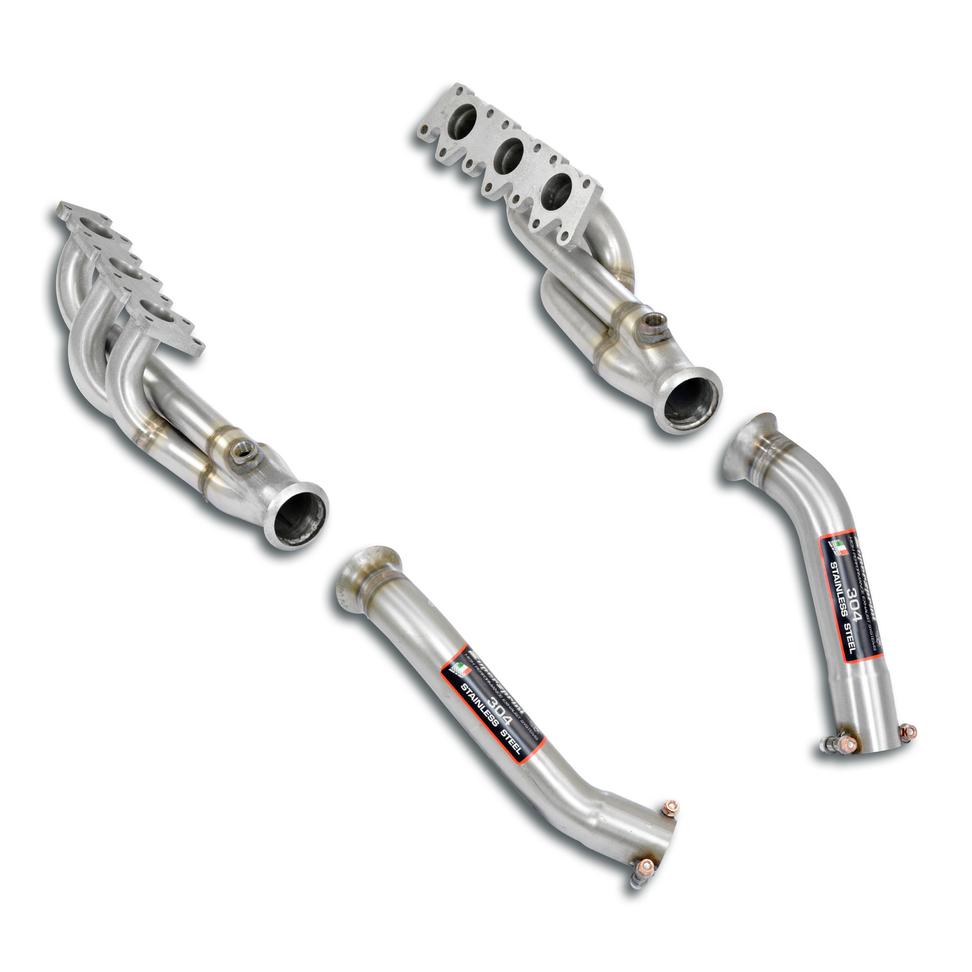 Fächerkrümmer Edelstahl (für Serien Katalysator)