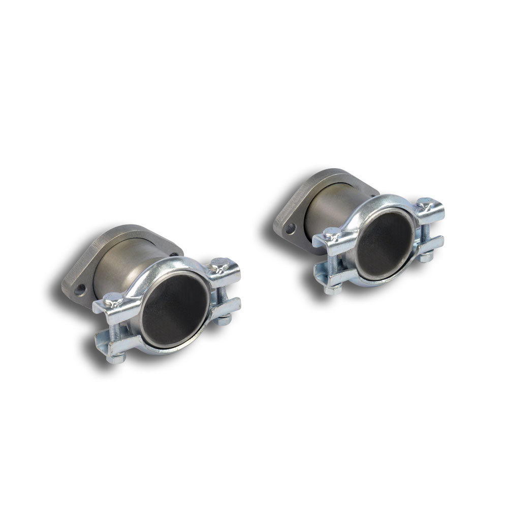 Connecting pipes kit for catalytic converter