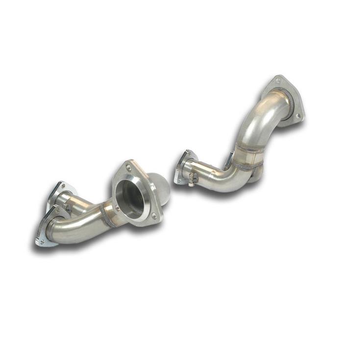 Front connecting pipes