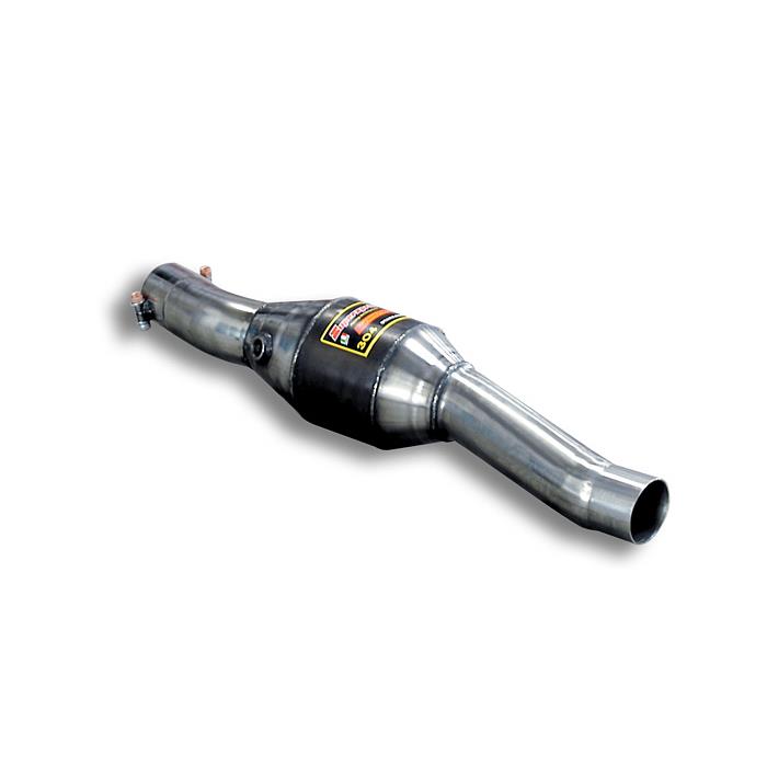 Scarico anteriore destro con catalizzatore metallico