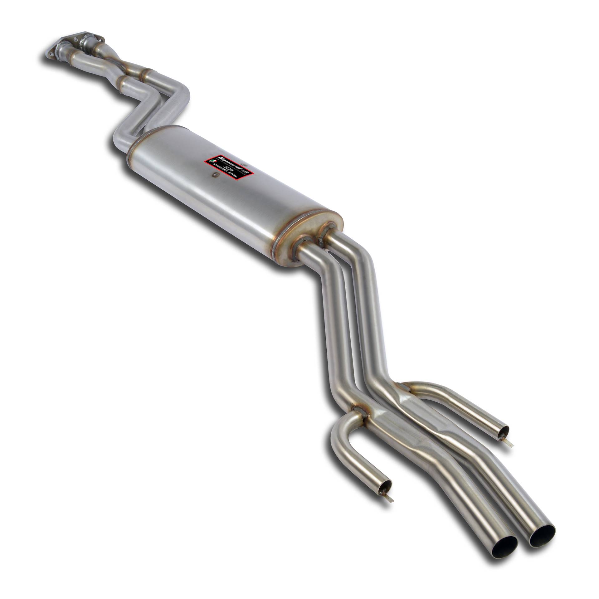 Centre exhaust + X-Pipe