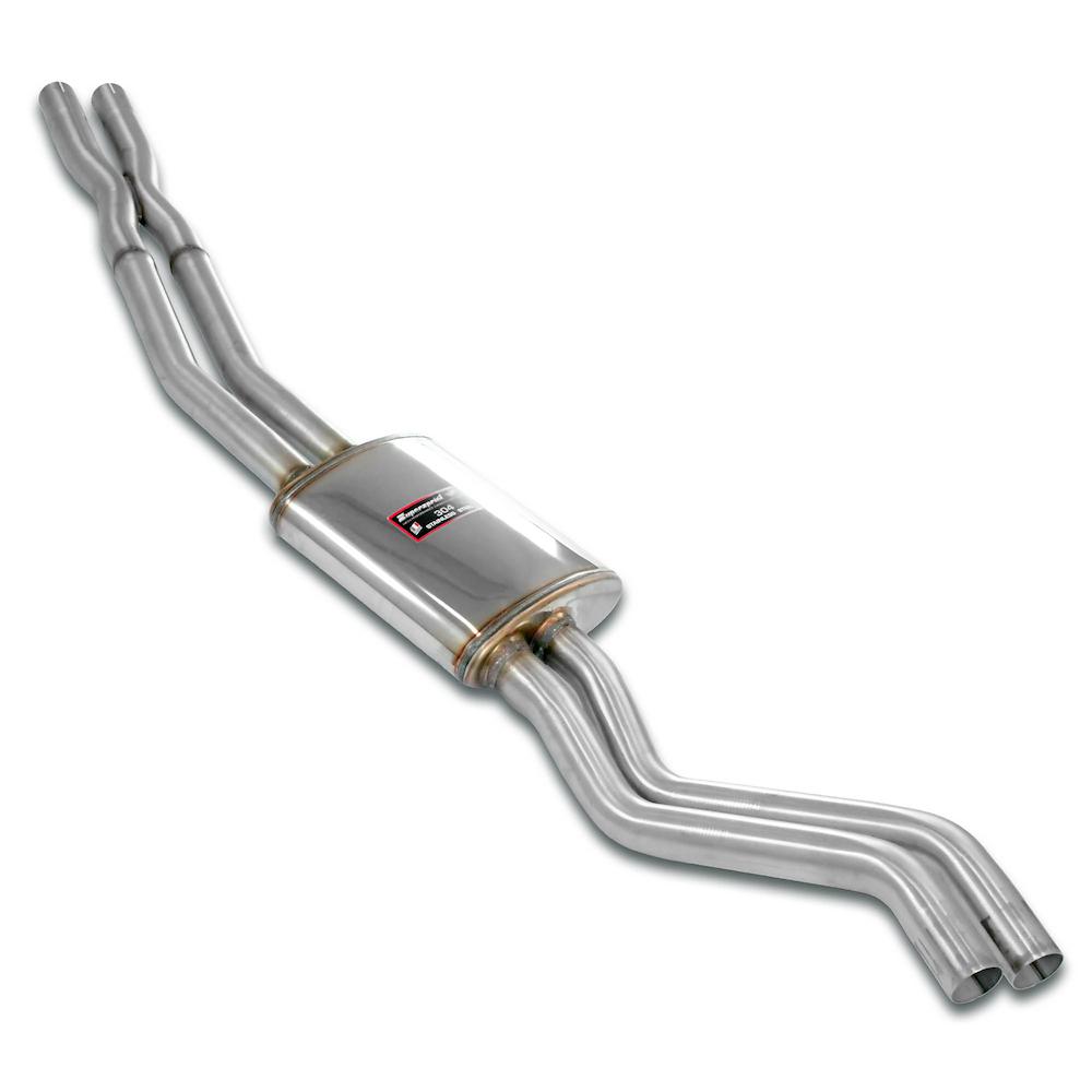 Anteriore "X-Pipe" + Silenziatore centrale