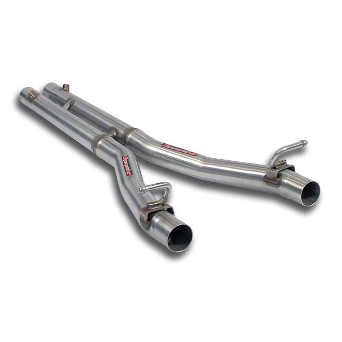 Centre pipes kit Right - Left with  H-Pipe. Replace OEM centre exhaust.