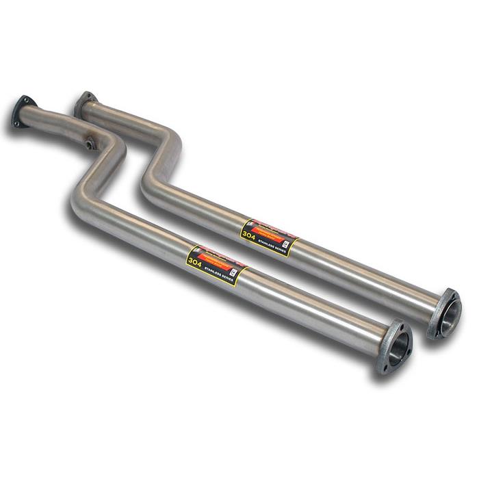 Front pipe kit Right - Left STEEL 304