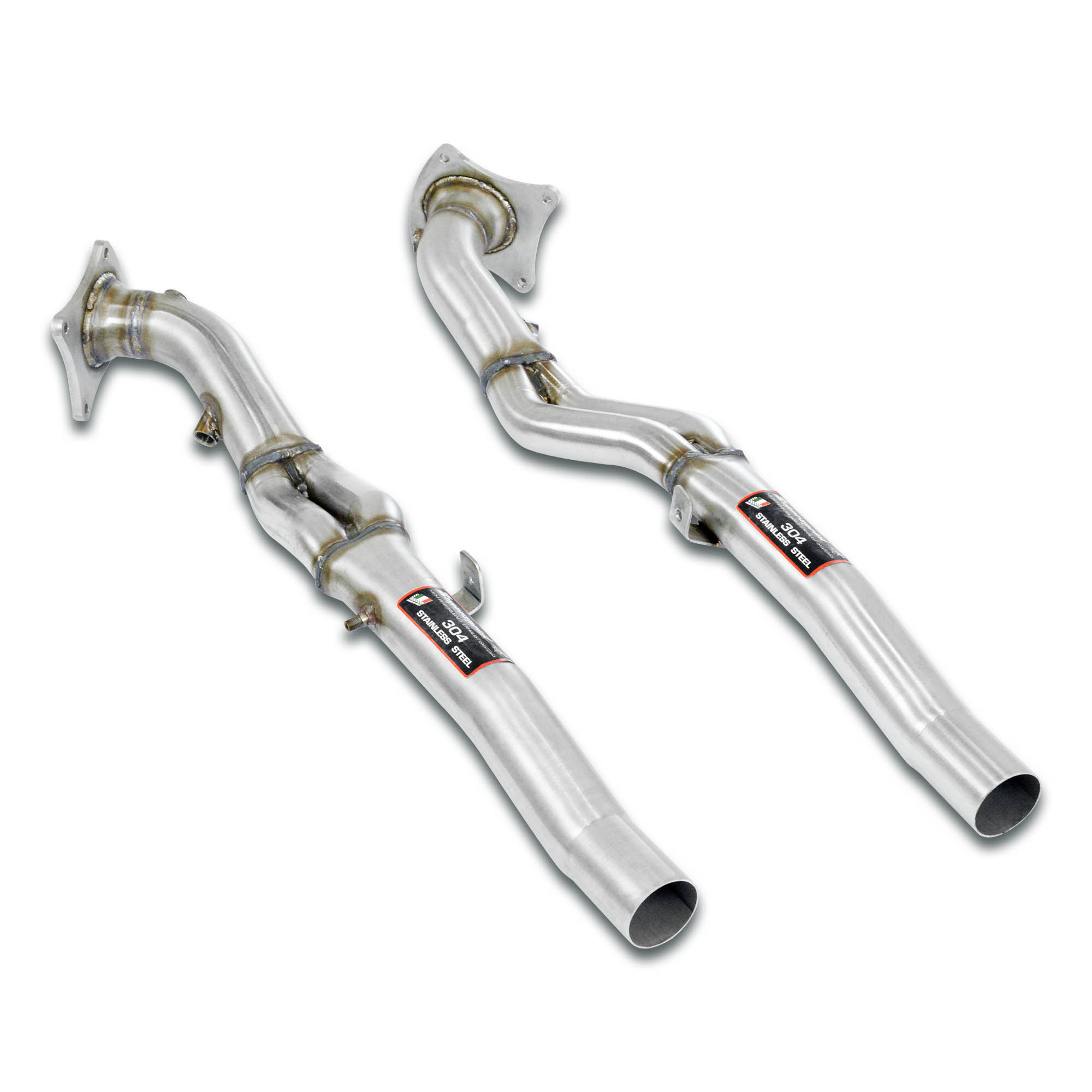 Front pipes kit Right - Left (Replaces catalytic converter)