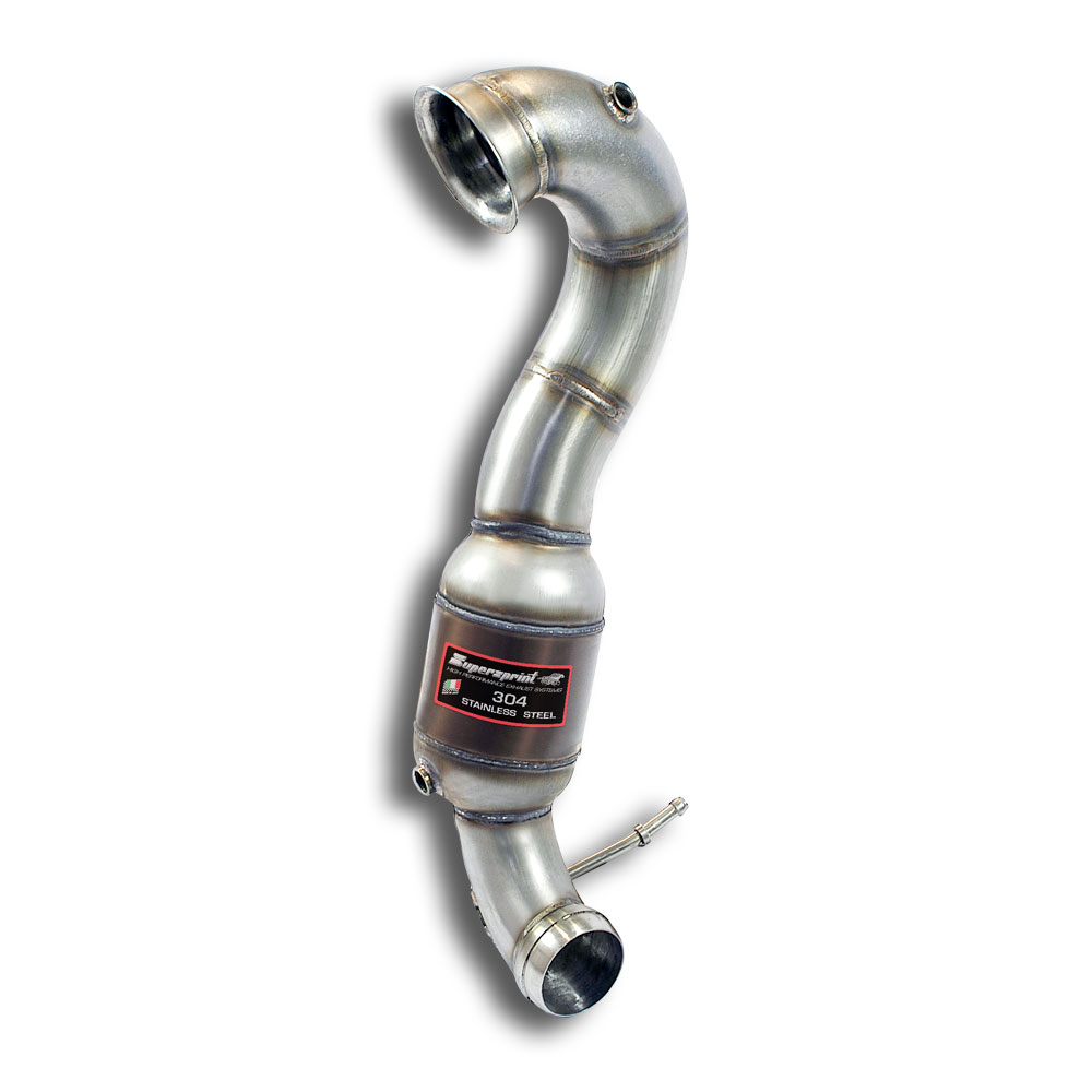 Turbo downpipe + Metallic catalytic converter