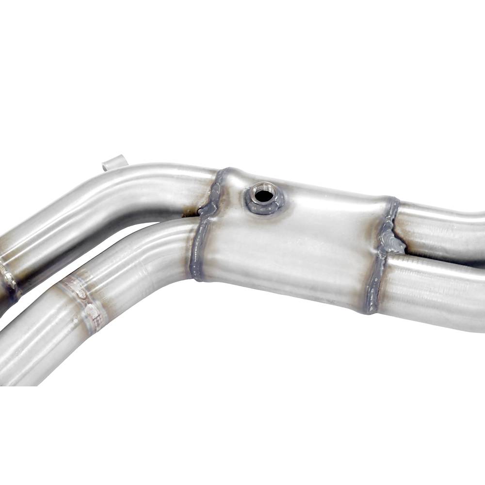 Front pipes kit with metallic catalytic converter right - left (for OEM manifold, Left Hand Drive Only)