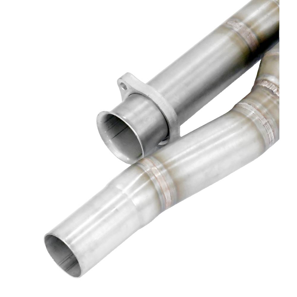 Front pipes kit with metallic catalytic converter right - left (for OEM manifold, Left Hand Drive Only)