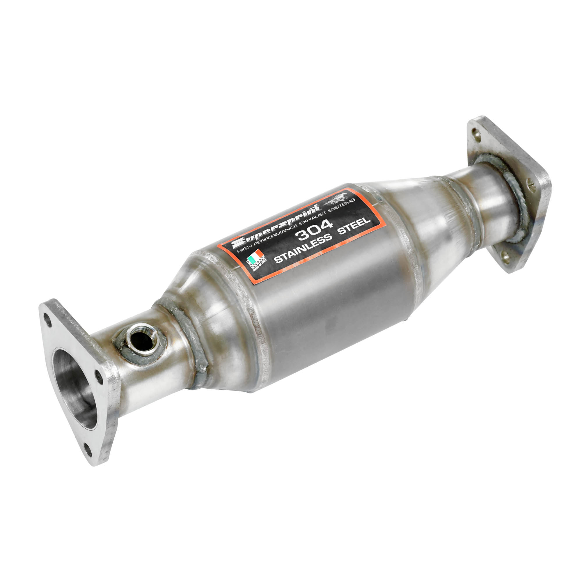 Front pipe with  Metallic catalytic converter