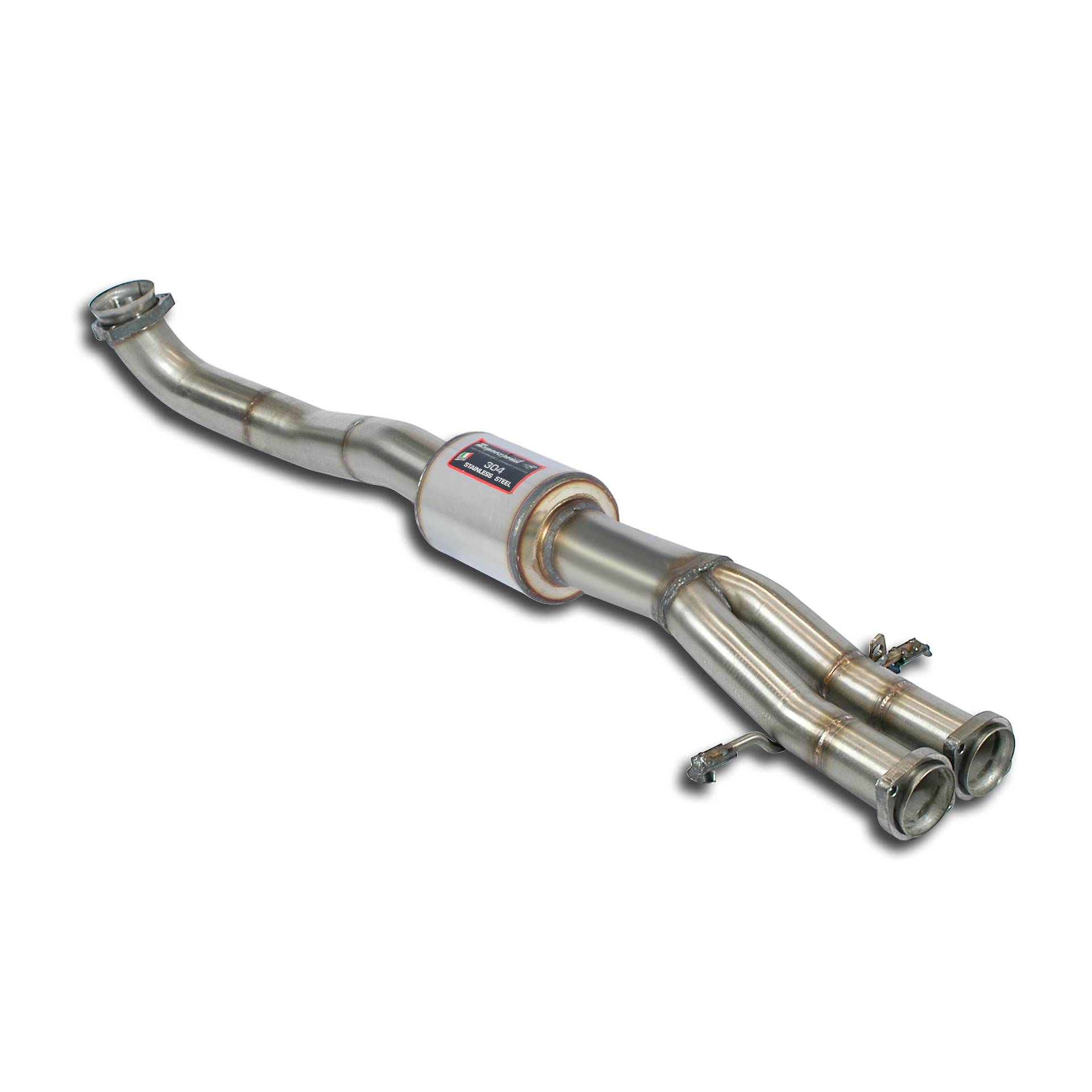 Front exhaust. (Replace the main kat)