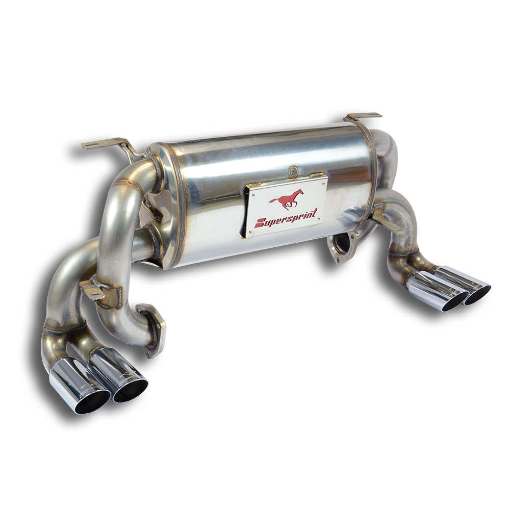 Rear exhaust OO70 Right - OO70 Left