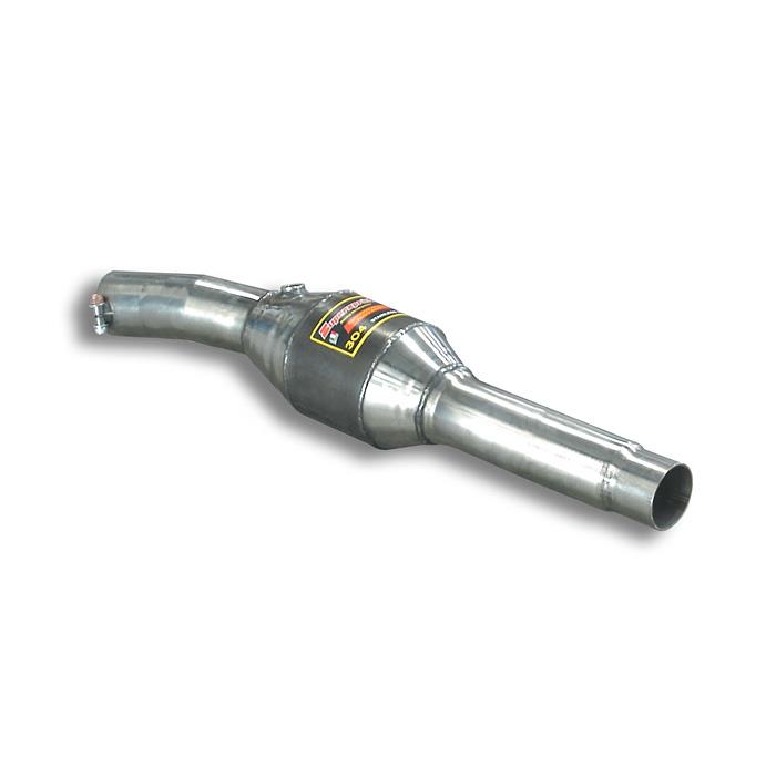 Scarico anteriore sinistro con catalizzatore metallico