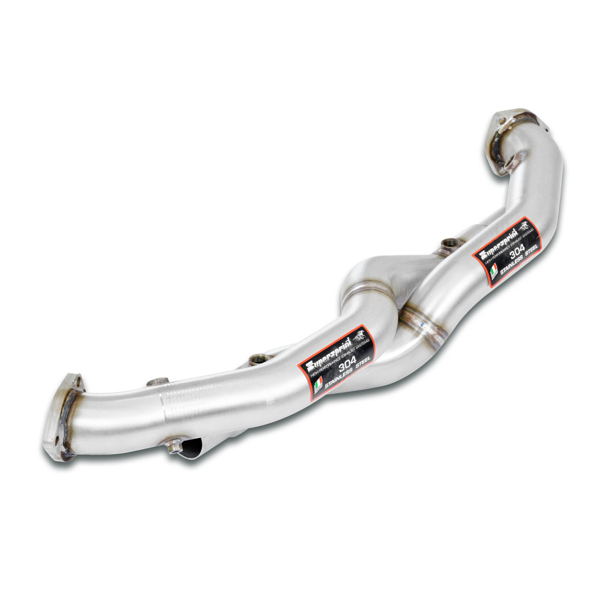 Front pipe kit Right + Left Replaces catalytic converter Accepts the stock rear mufflers
