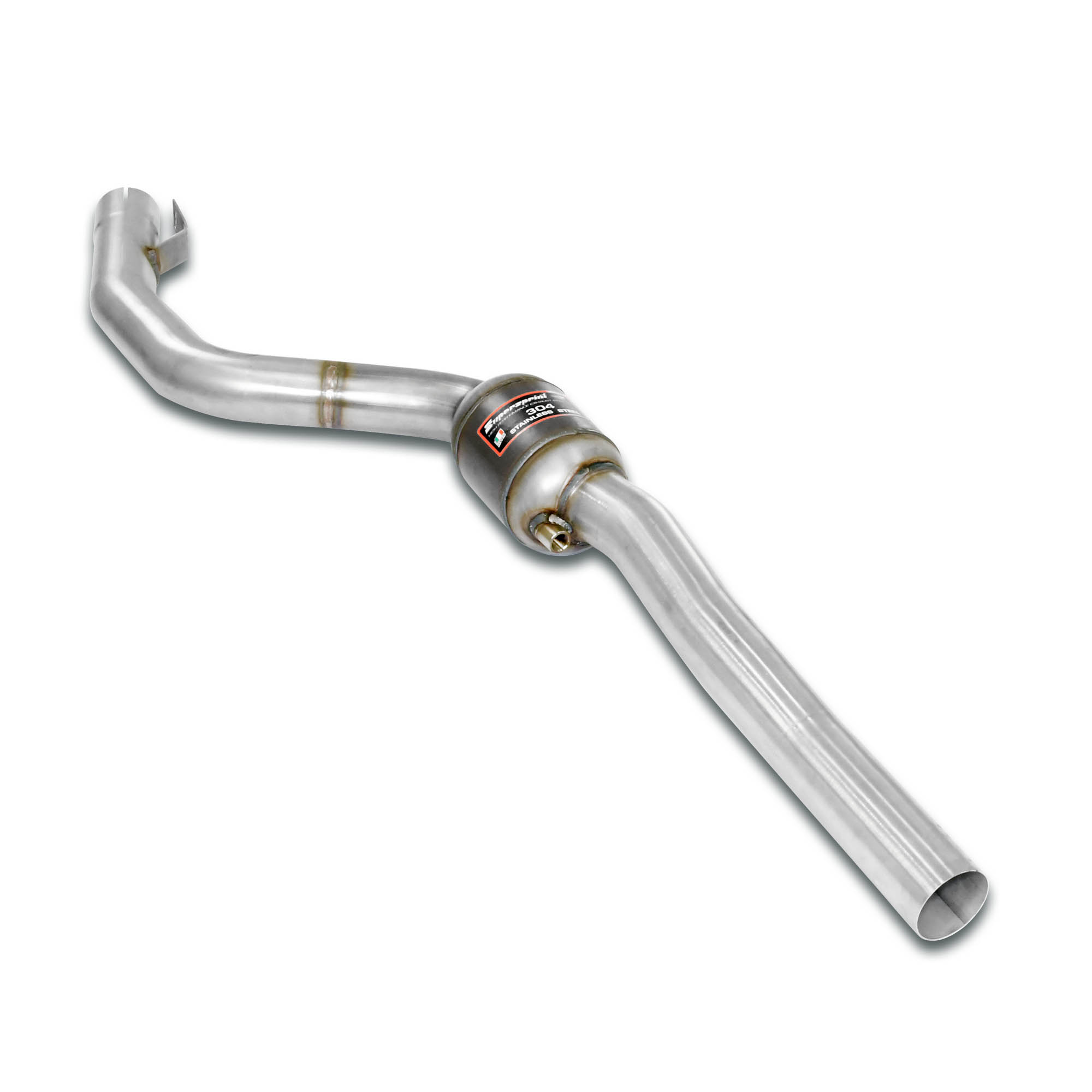 Front Metallic catalytic converter Left