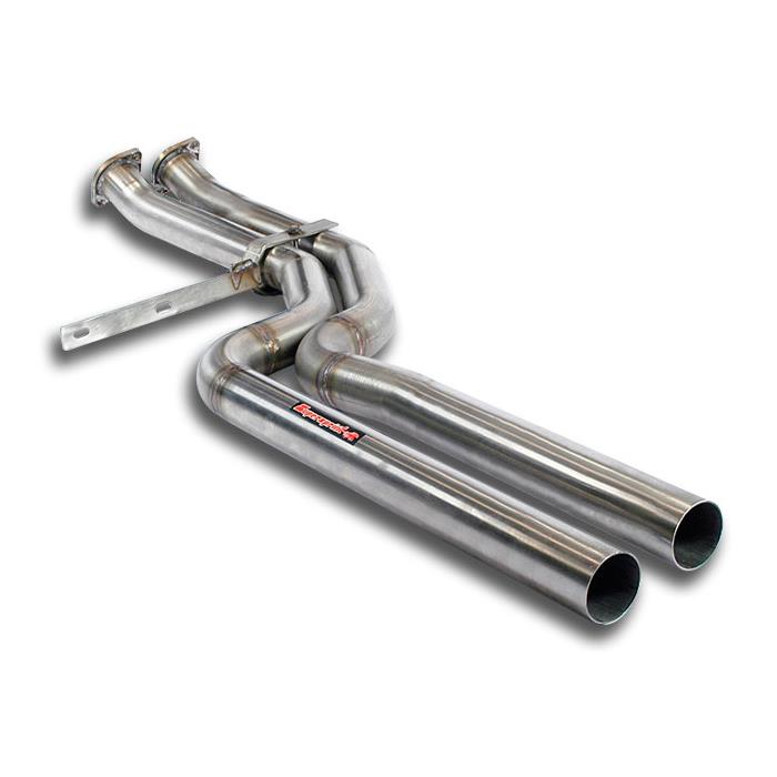 Front pipes Kit Right - Left (Replaces catalytic converter)