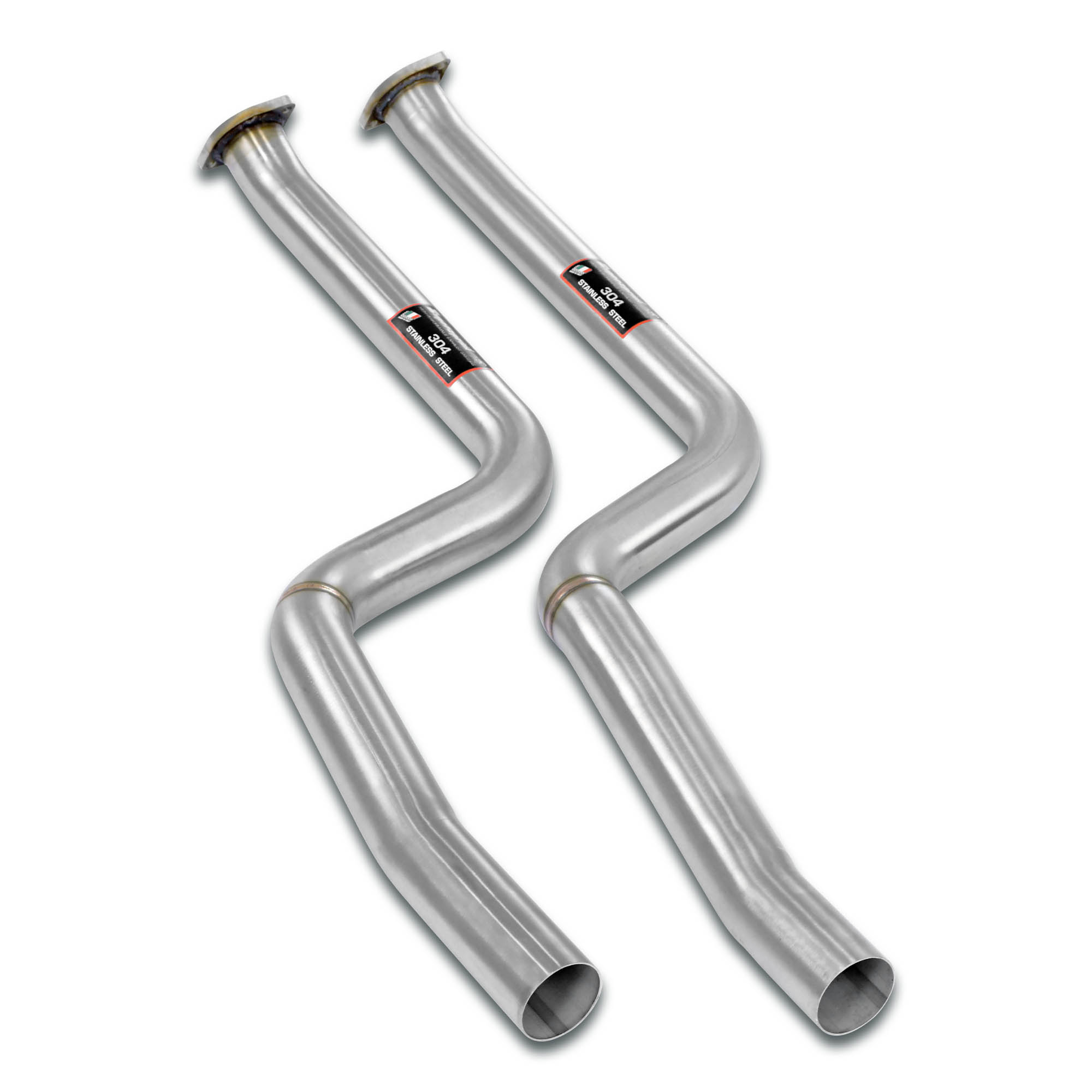 Front pipes Kit (Replaces kat) Right + Left