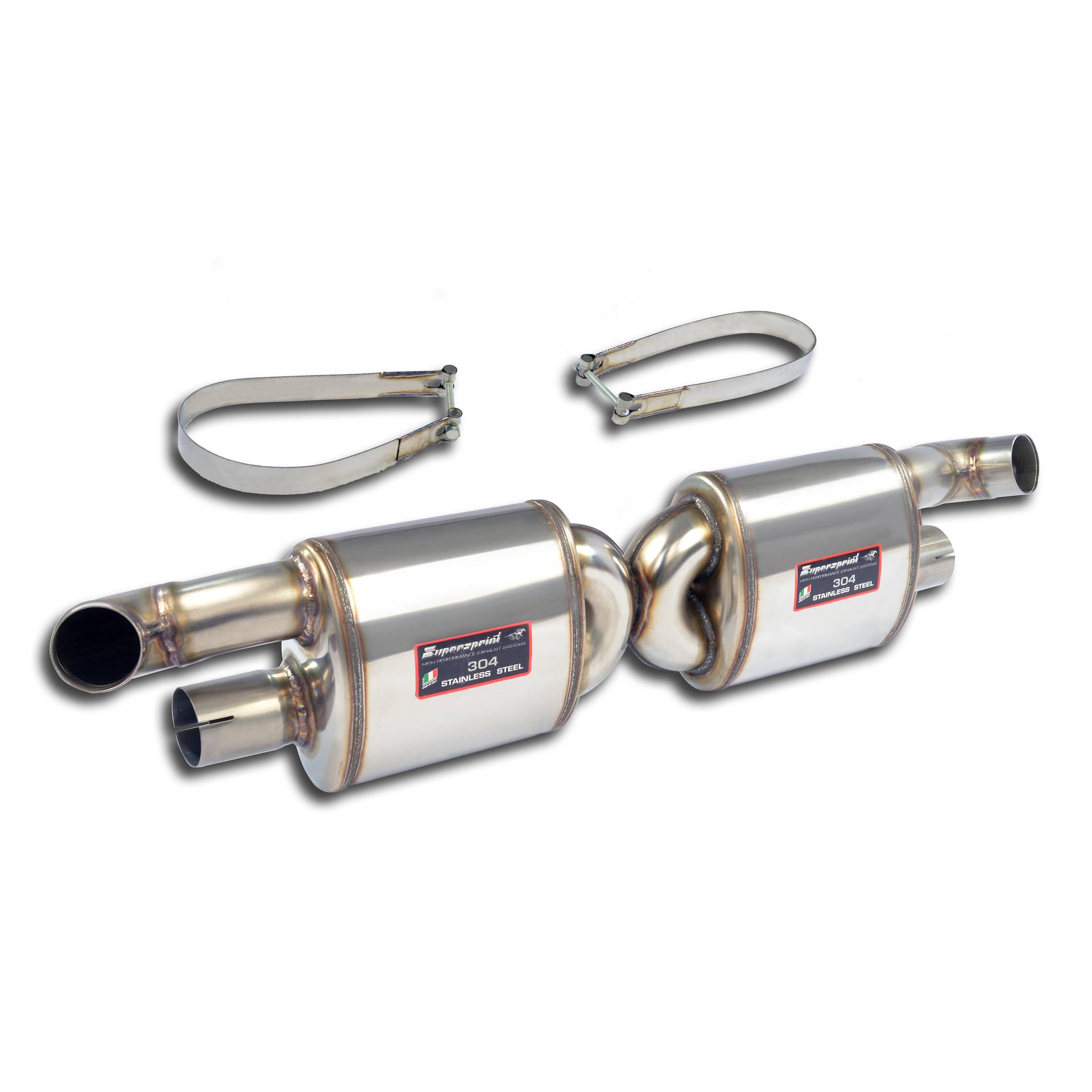 Rear exhaust Right - Left Sport