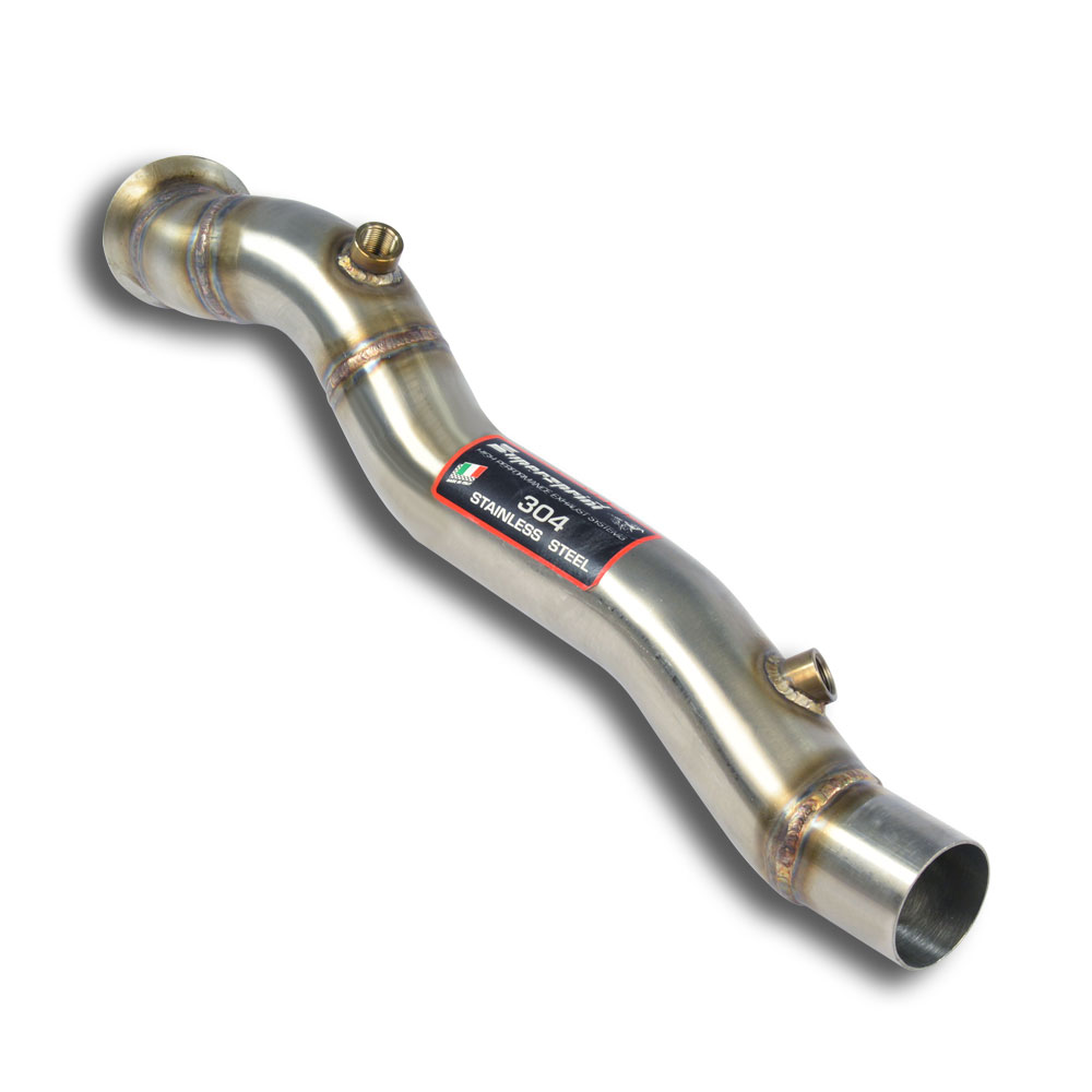 Front pipe Right replaces OEM Kat