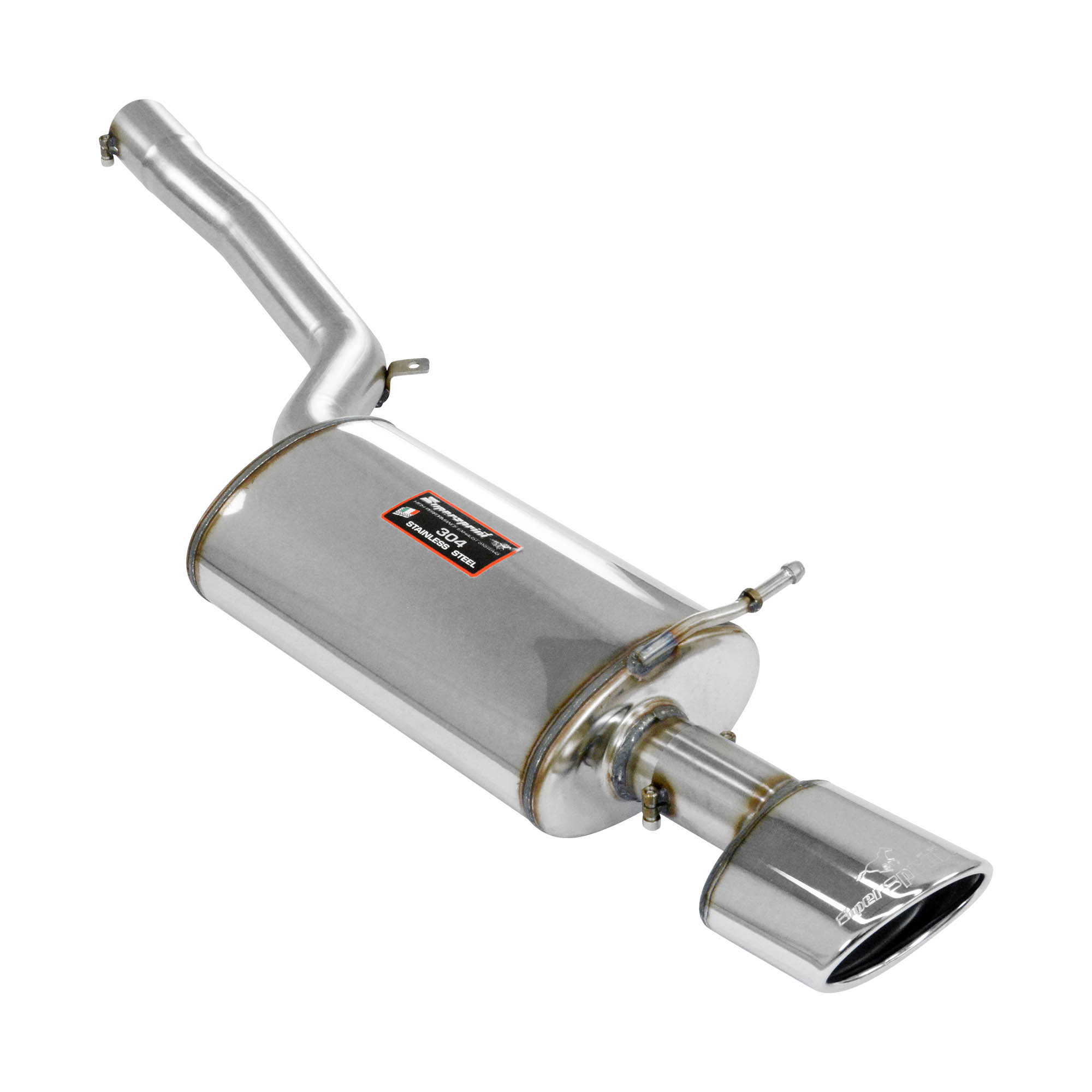 Rear exhaust 145x95 Left