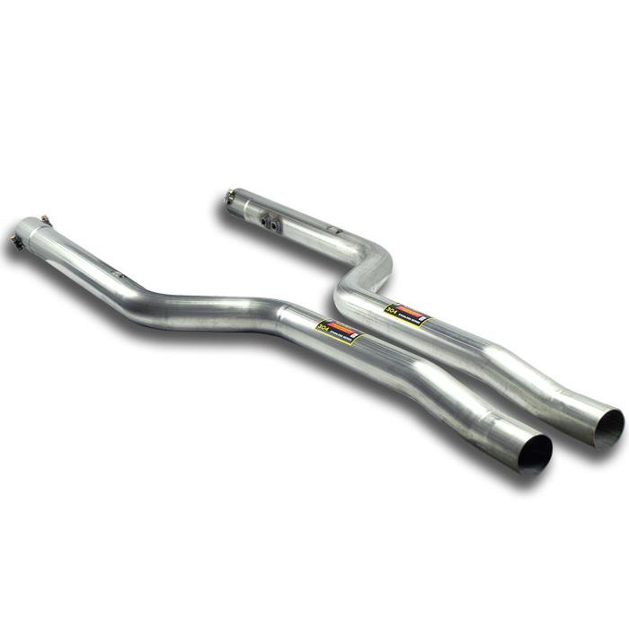 Front pipes Kit Right - Left (Replaces catalytic converter)
