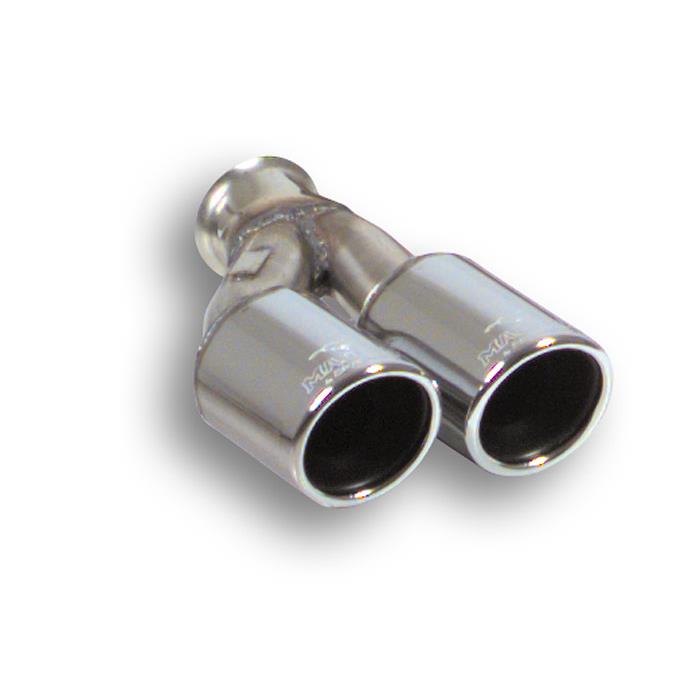 Endpipe kit OO 9O Stainless steel