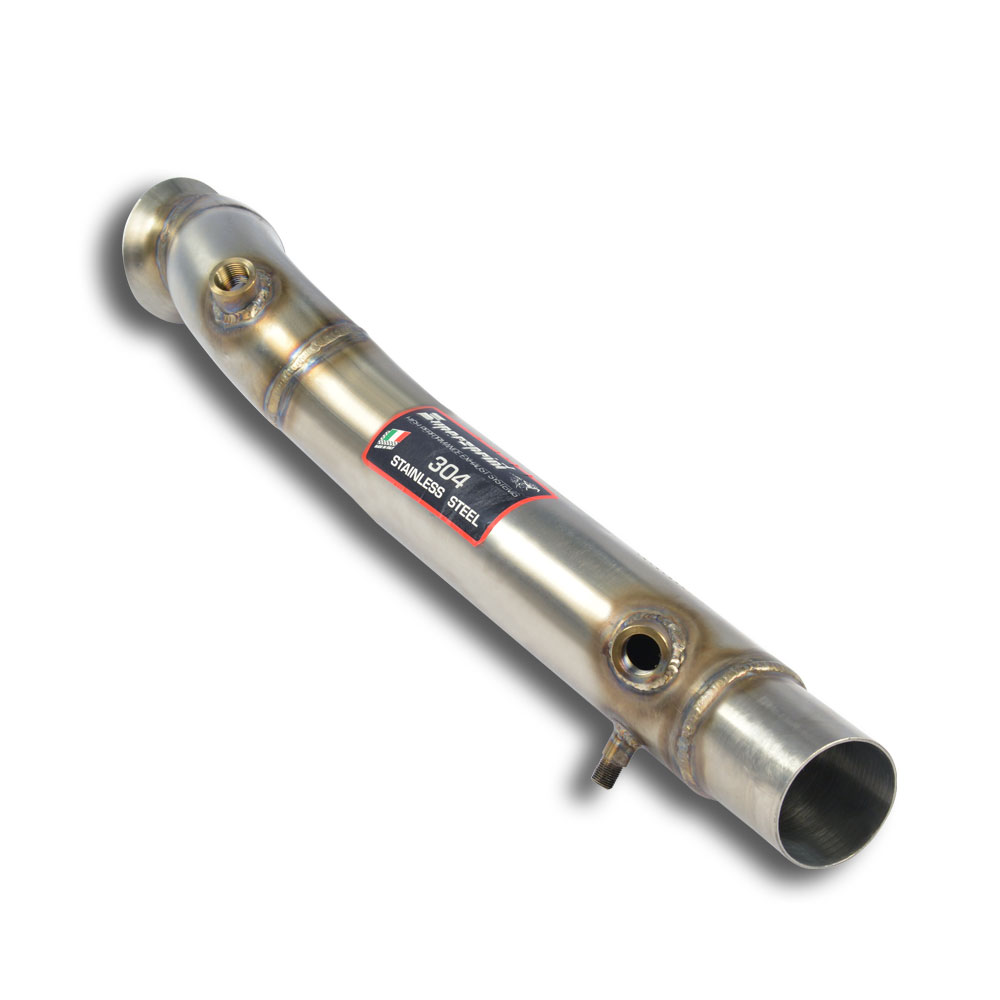 Front pipe Left replaces OEM Kat