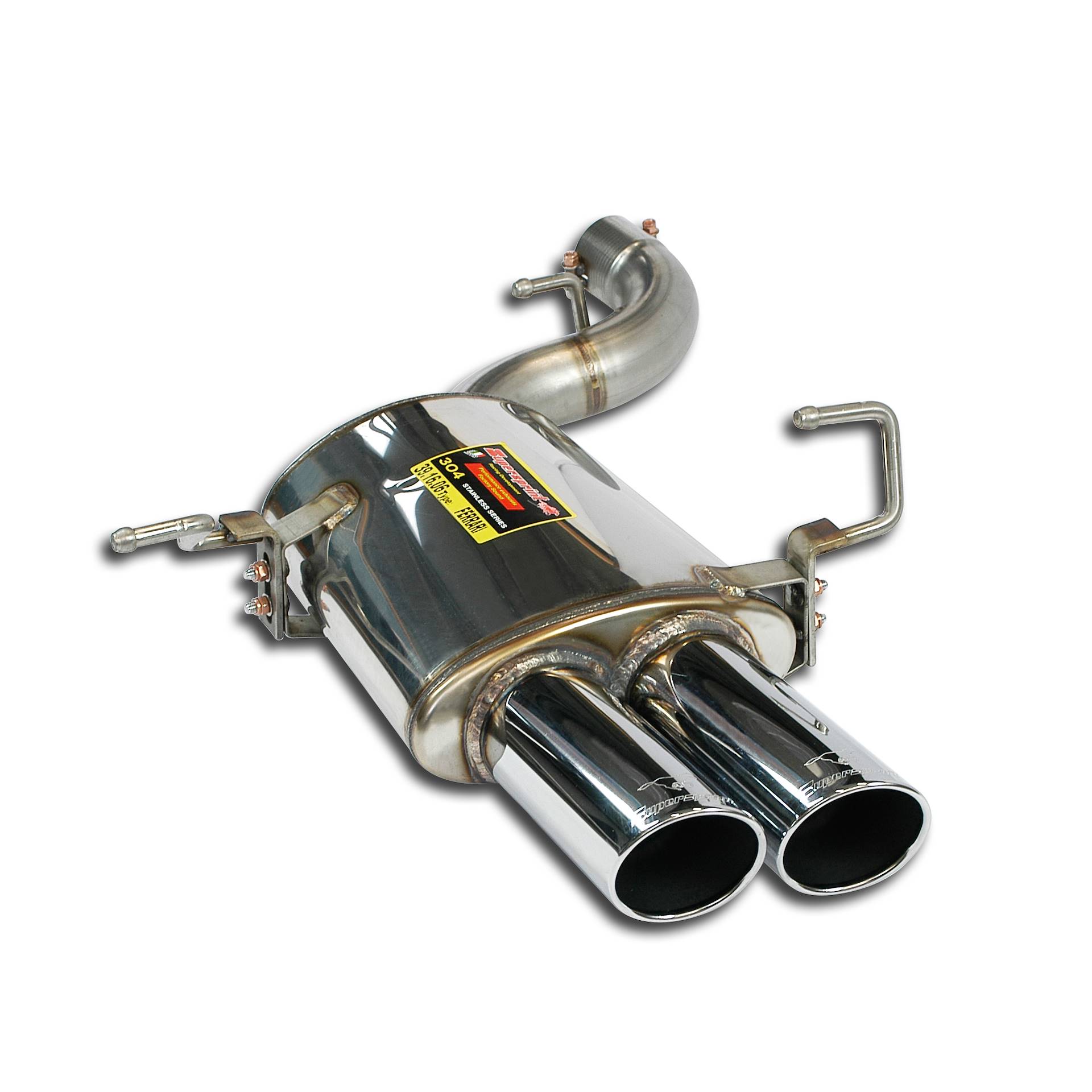 Rear exhaust OO90 Left